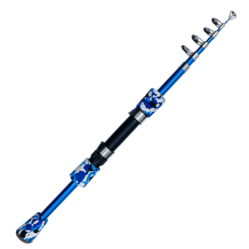 Telescopic Spinning/Casting Carbon Fiber Fishing Pole