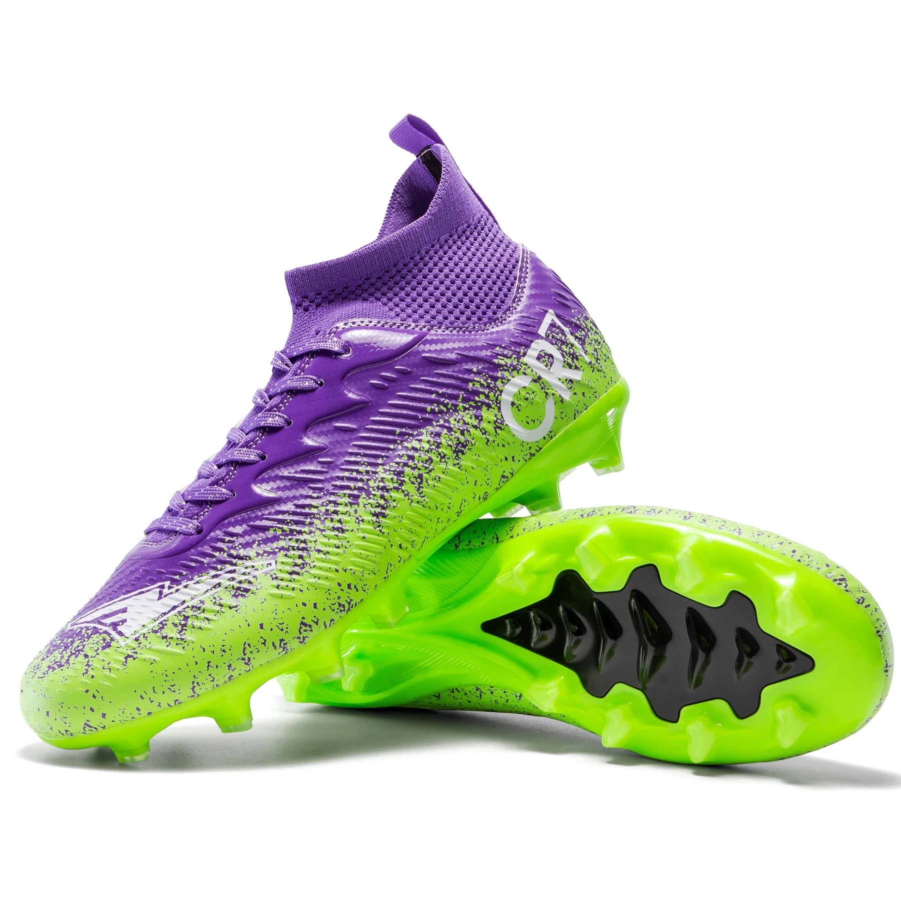 Men's High Tops Lace Up Soccer Cleats