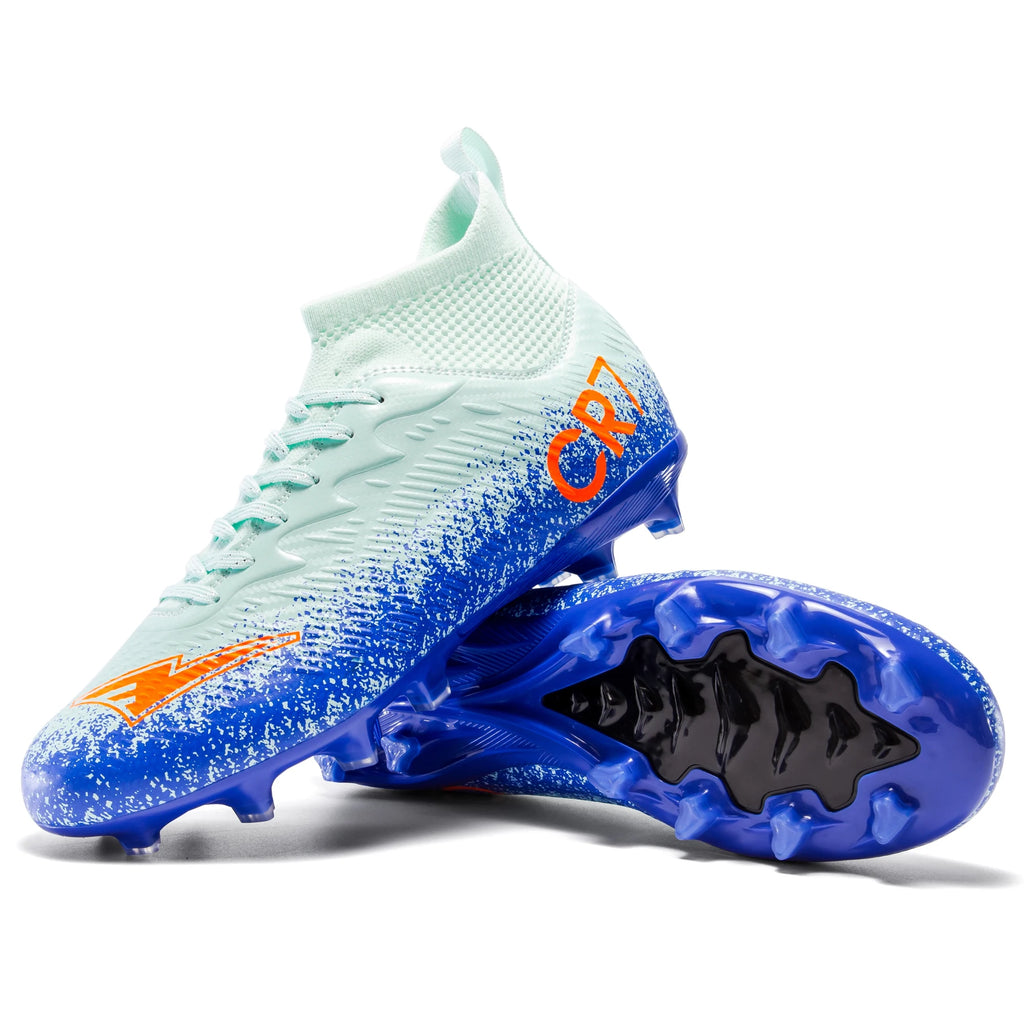 Men's High Tops Lace Up Soccer Cleats