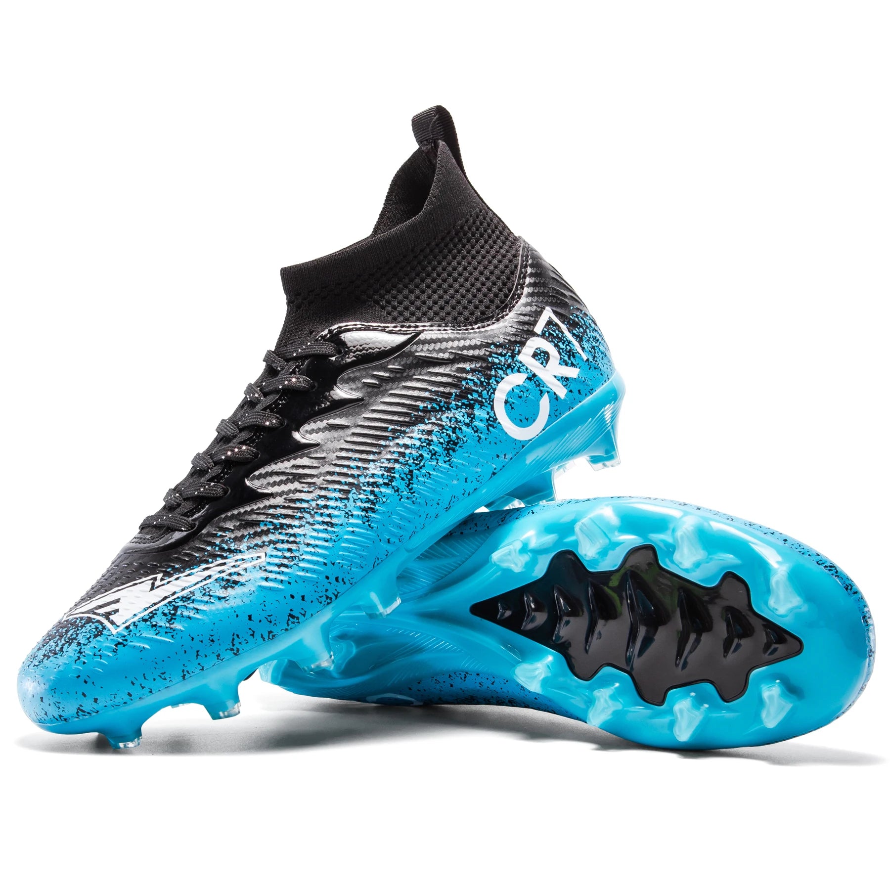 Men's High Tops Lace Up Soccer Cleats